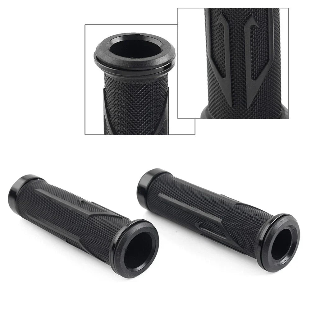 7/8" Universal Motorcycle Hand Grips for Suzuki, Honda, Yamaha