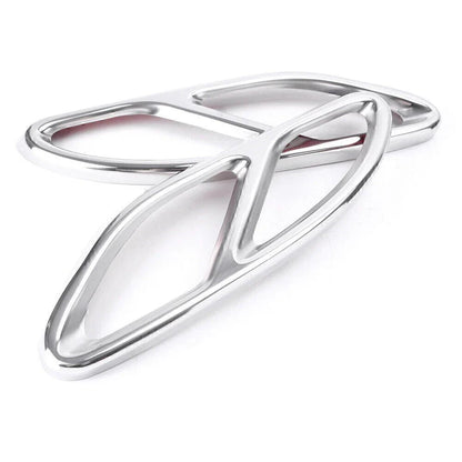 Rear Cylinder Exhaust Pipe Covers for Mercedes Benz E-Class (2014-2020)