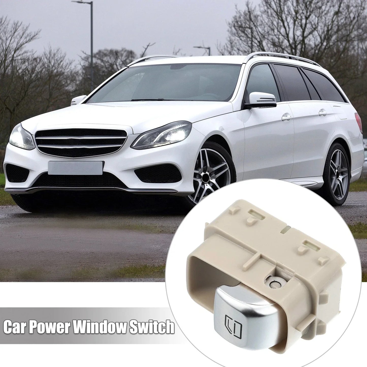 Front Right Power Window Switch for Mercedes C300 GLC300 W205 (2015-2020)