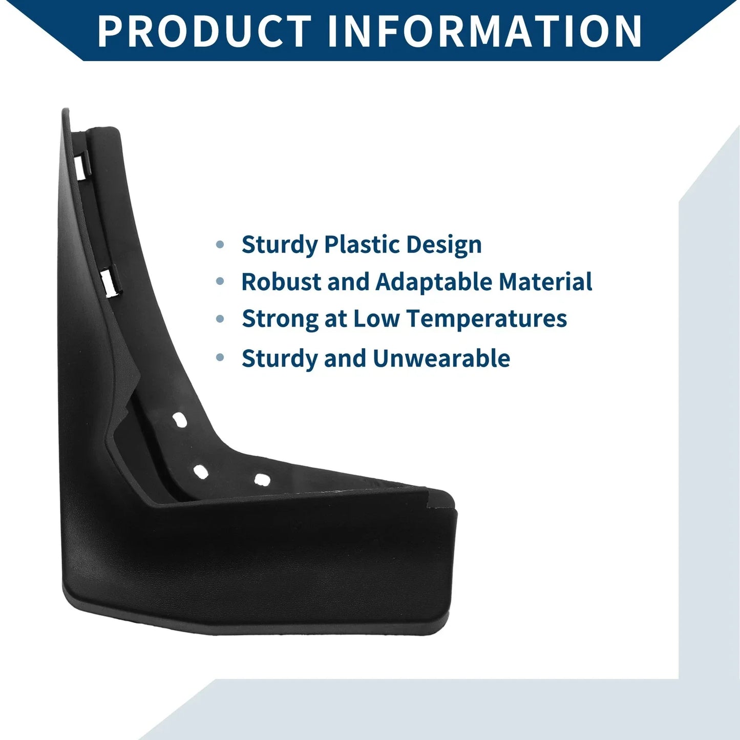 Mud Flaps Splash Guards Set for Mercedes-Benz GLS (without Pedal)