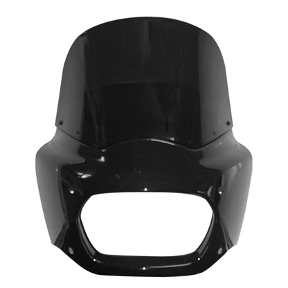 Black Front Fairing Windshield for Harley Softail Fat Bob FXFB (2018-2019)
