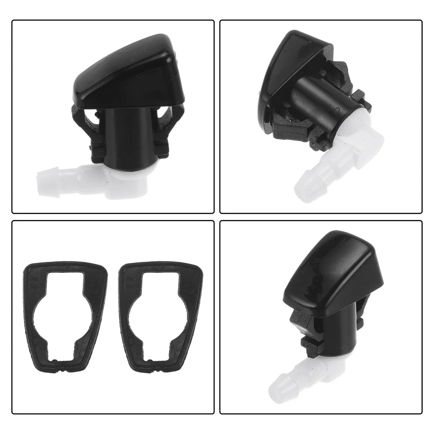 2 x Front Windshield Washer Nozzles for Jeep Grand Cherokee WK2 (2011-2021)