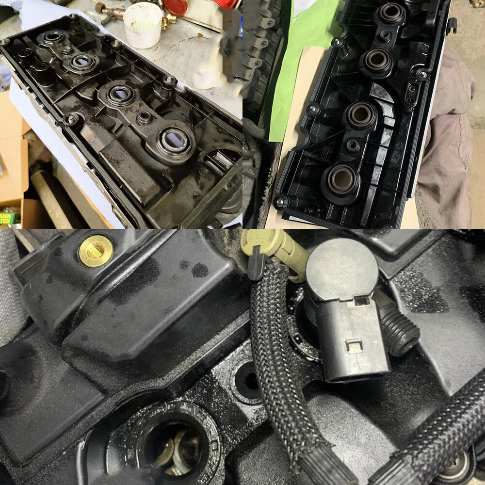 4Pcs Fuel Injector Holder Sealing Ring Valve Gaskets for Audi Q3 Q5 (2011–2015)