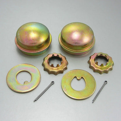 Wheel Hub Axle Bearing Dust Grease Cap Set for Toyota Hilux LN50 LN85 LN100 LN147