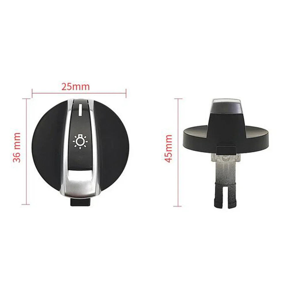 Headlight Control Switch Knob for BMW 5/6/7 Series (2010-2017)