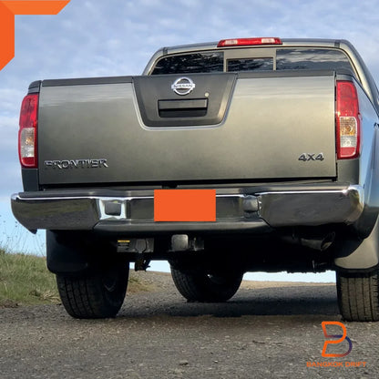 Chrome Rear Step Bumper Bar for Nissan Navara D40 Pickup (2005-2014)