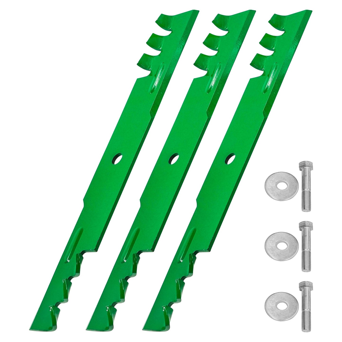 Deck Blade with Bolt for Toro Z400 Z449 Z450 Z500 Z528 Z557 (2005–2012)