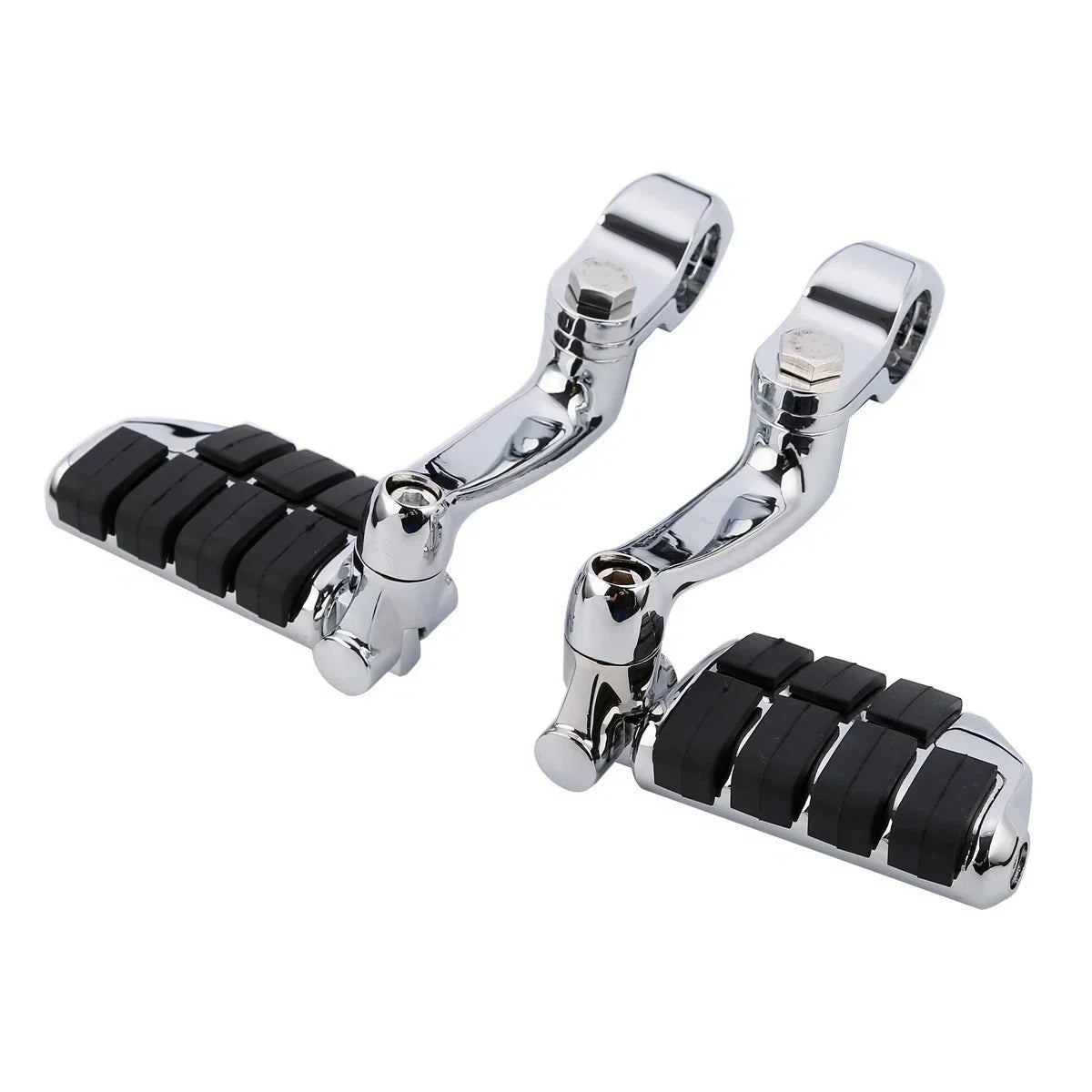 1-1/4" Long Highway Foot Pegs for Harley Touring Street Glide (2014-2023)