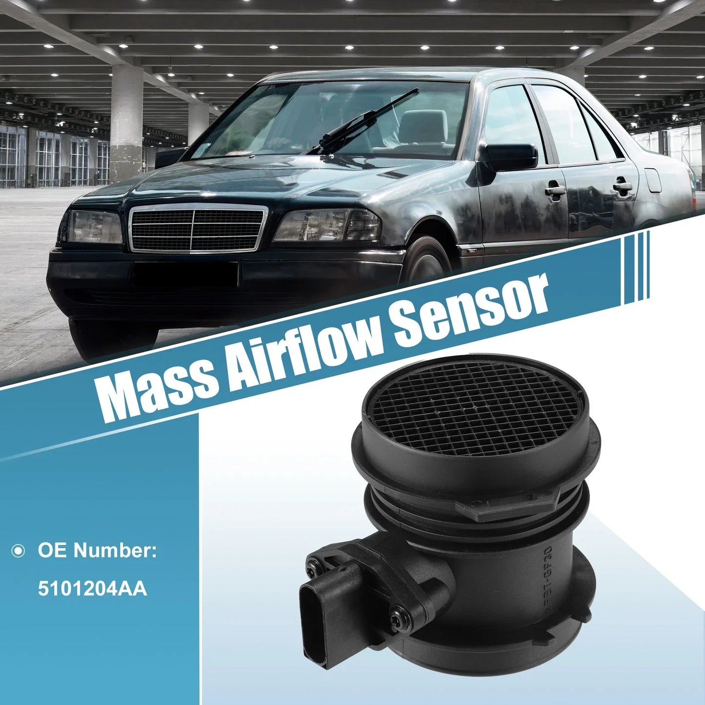 Mass Airflow Sensor for Mercedes-Benz C240 2.6L (2001-2002)