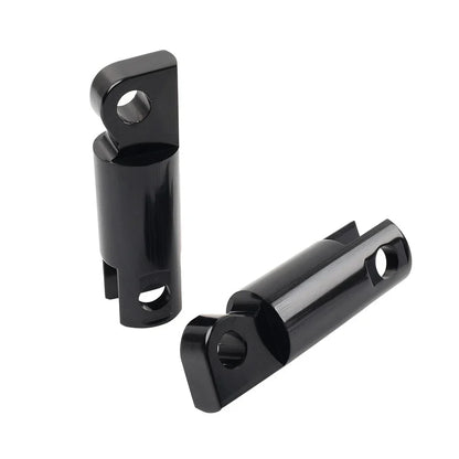Male Mount Foot Peg Extensions for Harley Sportster, Softail, Dyna, Touring