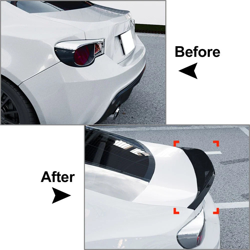 Carbon Black Rear Trunk Spoiler Wing for Subaru BRZ, Scion FR-S (2013-2020)