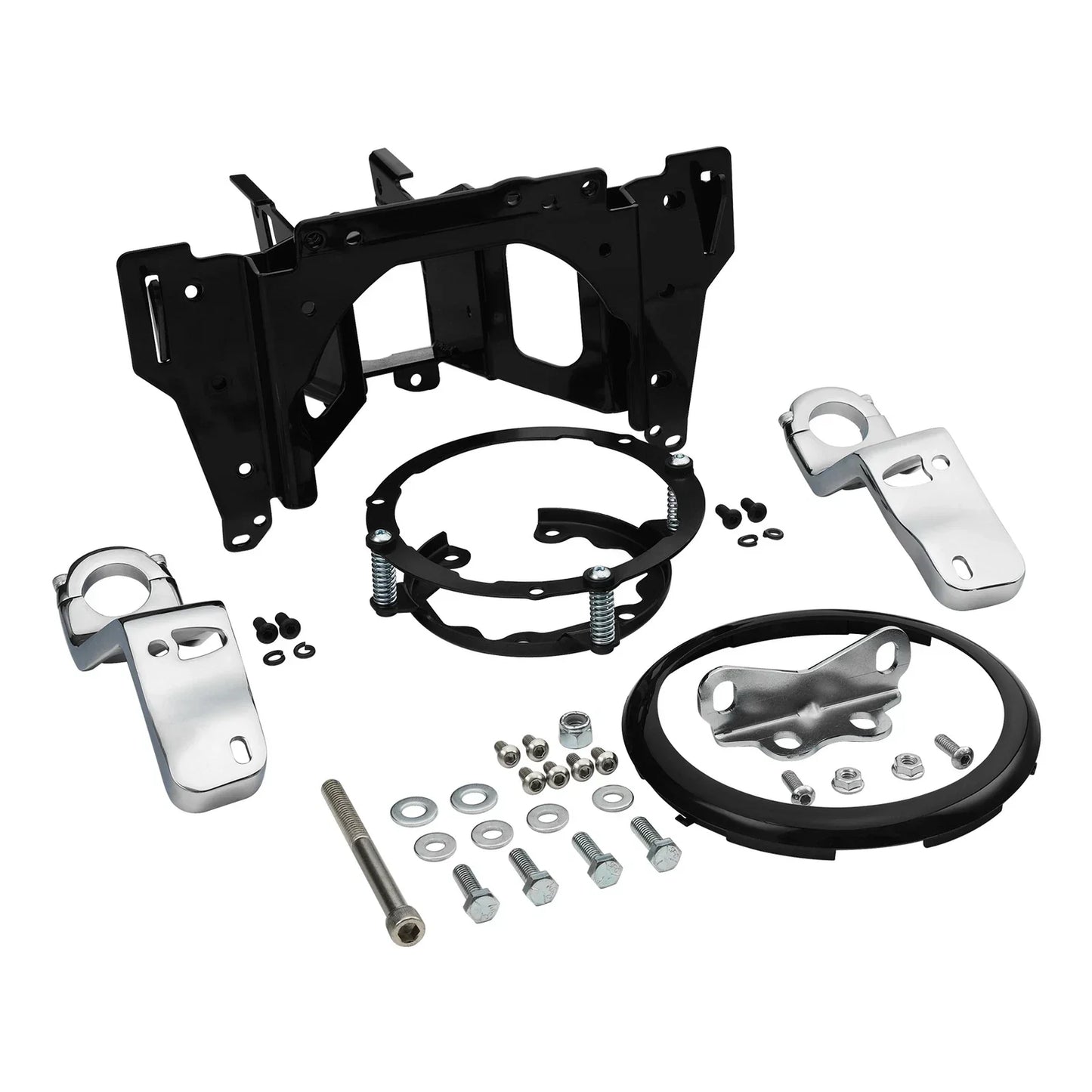 Headlight Fairings Windshield Mount Brackets for Harley Low Rider ST (2022-2025)