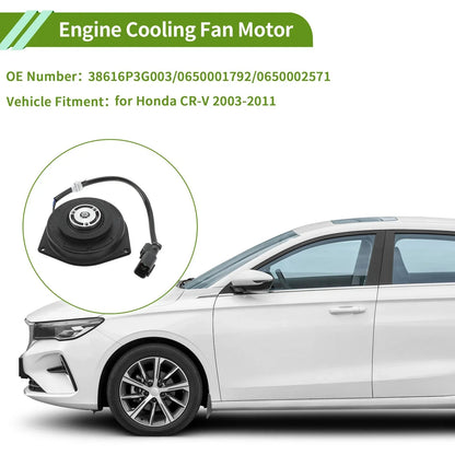 Radiator Fan Motor for Honda CR-V (2003-2011) 1 x Motor