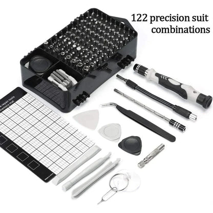 122-in-1 Magnetic Precision Screwdriver Set