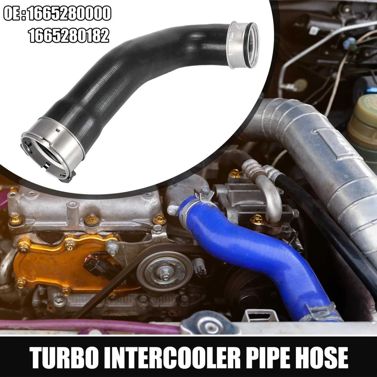 Turbo Intercooler Pipe Hose for Mercedes-Benz GL350 (2010-2016)