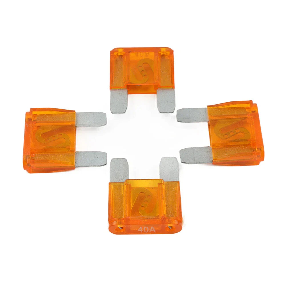4 x 40A Blade Fuses for Harley Sportster XL883 XL1200 Forty Eight (2004-2023)