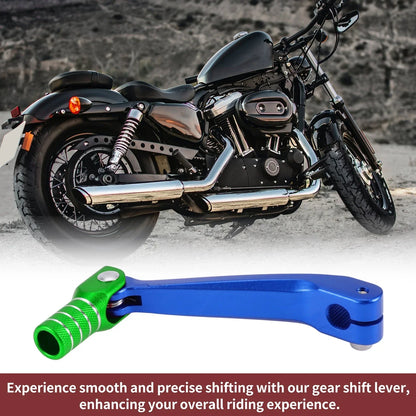 Gear Shift Lever for Honda CRF150F 2003-2017 - Blue Green Silver Tone