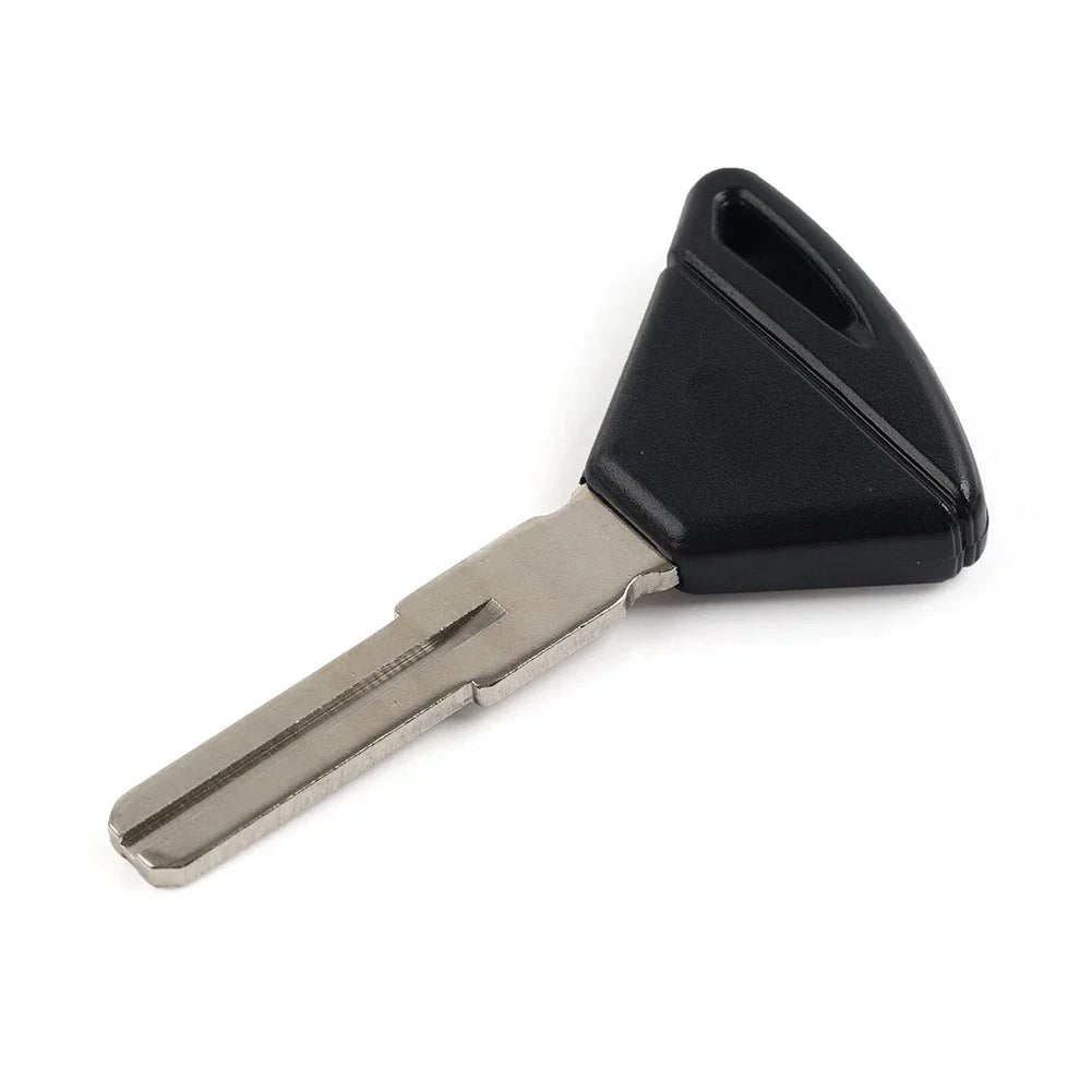 Black Uncut Blade Blank Key for Aprilia ETV 1000, Caponord, RS125, Mana 850