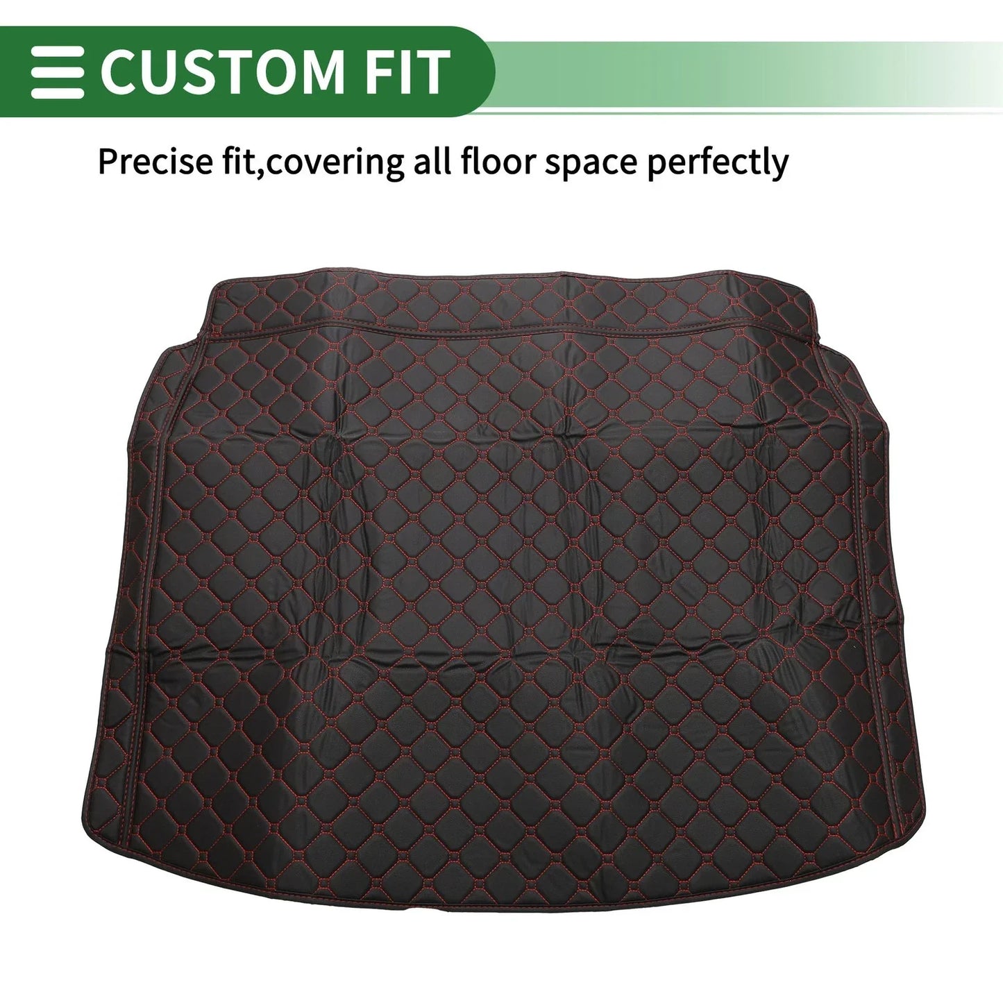 Heightened Edge Cargo Liner Rear Trunk Mat for Honda CRV (2023-2024) Black XPE