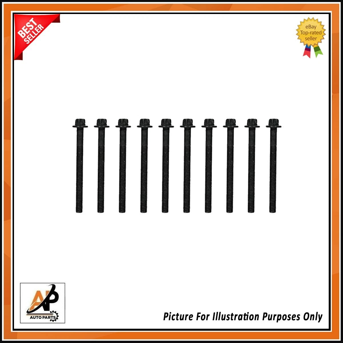 Head Bolts Set Replacement for Renault Megane 2.0 dCi (2009–2016)