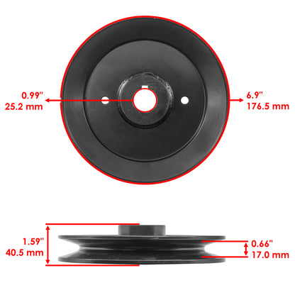 Deck Pulley Replacement for Bad Boy AOS AOS Diesel 72 Inch (2007–2010)