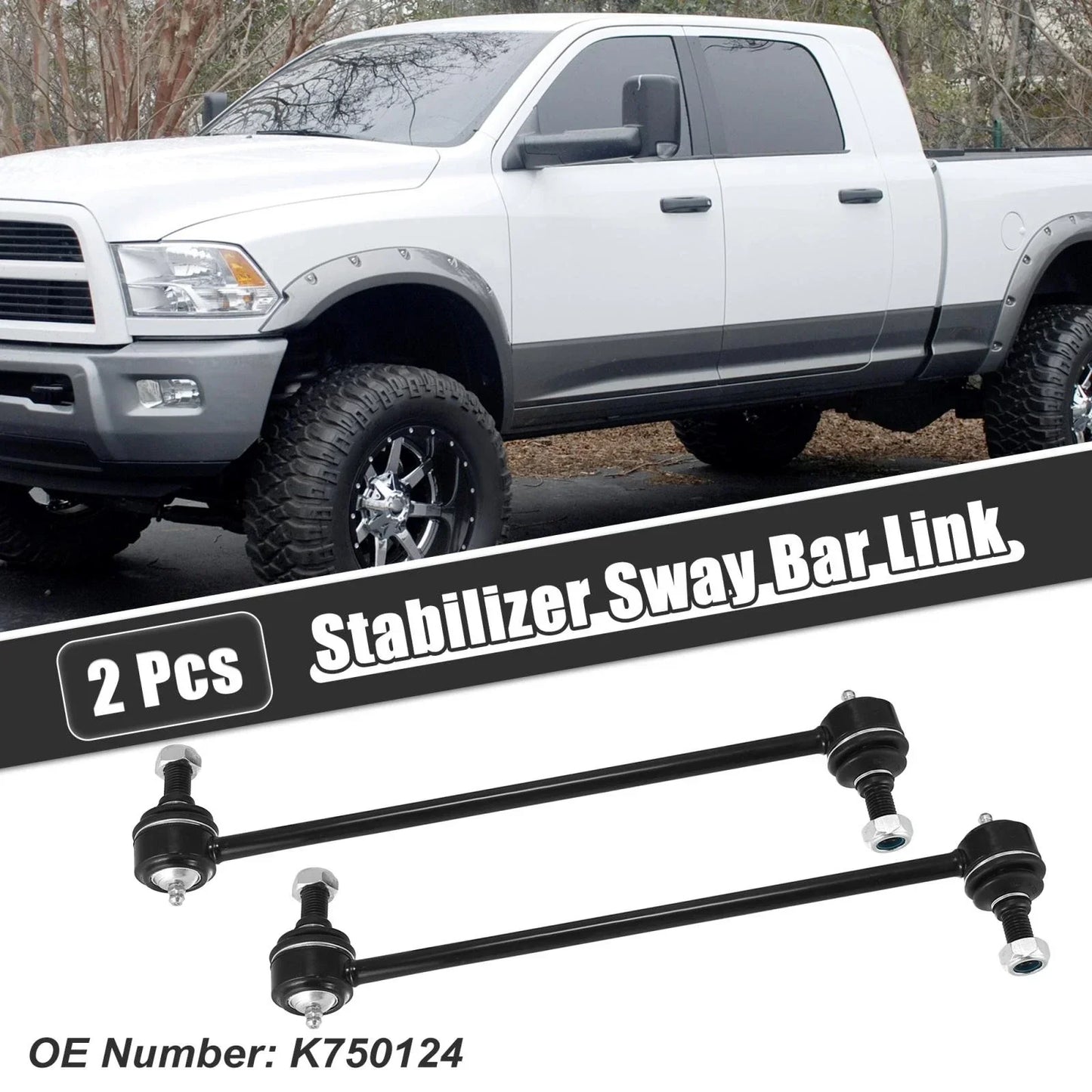 2 x Front Sway Bar Links for Honda Pilot, Acura ZDX, MDX (2009-2015)