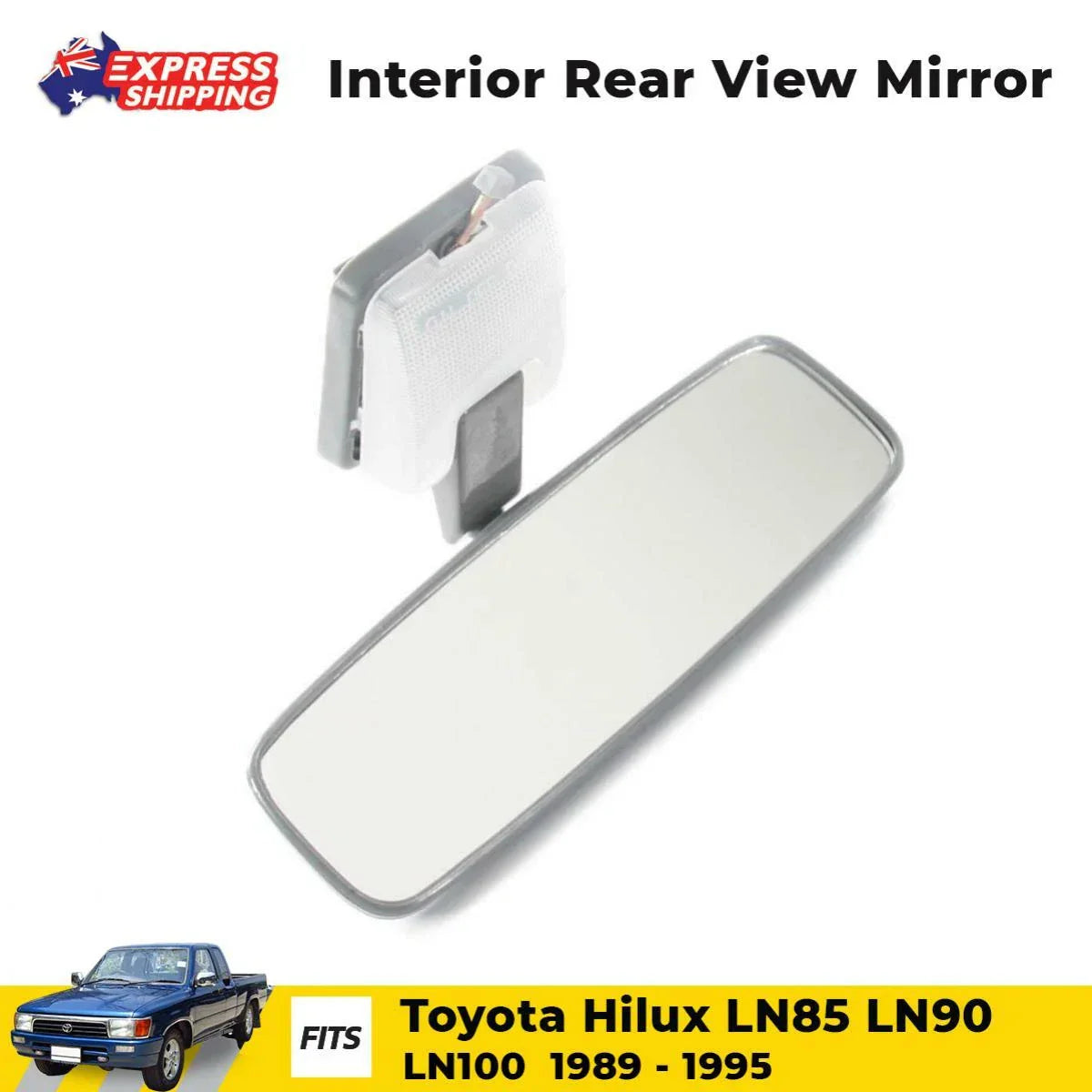 Interior Room Mirror Rear View Fits Toyota Hilux LN85 LN90 MK3 Truck 1989-95 D06