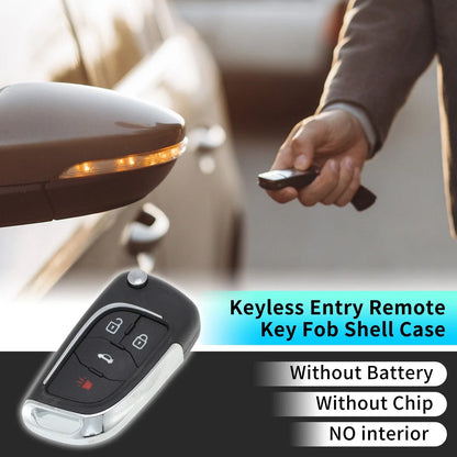 Key Fob Shell Case for Chevrolet Camaro Equinox 2010-2019