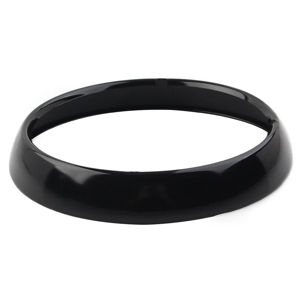7" Headlight Trim Ring Visor Light Cover for Harley Touring Electra Street Glide (2009-2023)