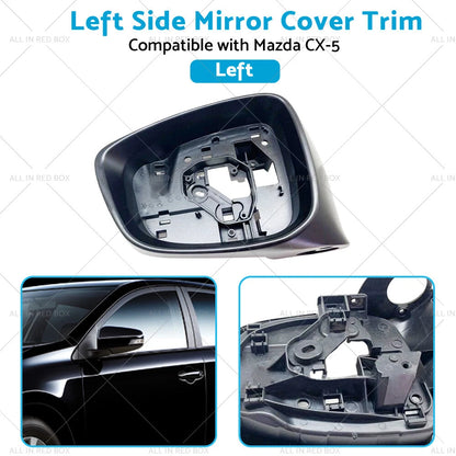 LH Side Mirror Cover Trim for Mazda CX-5 (2012-2014)