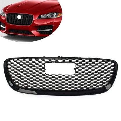 Front Bumper Air Intake Grille for Jaguar XF (2016-2019) Black