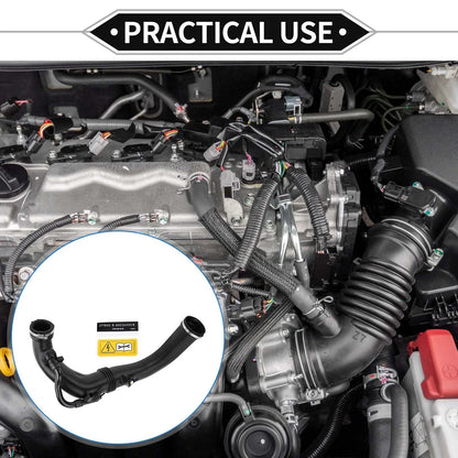 Intake Hose for Mercedes-Benz W204 2012-2015, Black, 2 x Compatible Parts
