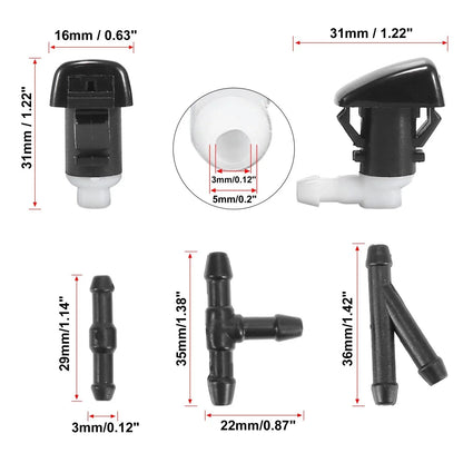 Windshield Washer Nozzles Kit for Dodge Durango (2011-2019)