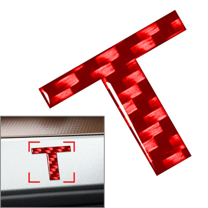 Red Letter Decals Stickers Emblem for Car Badge - Window Door Wall