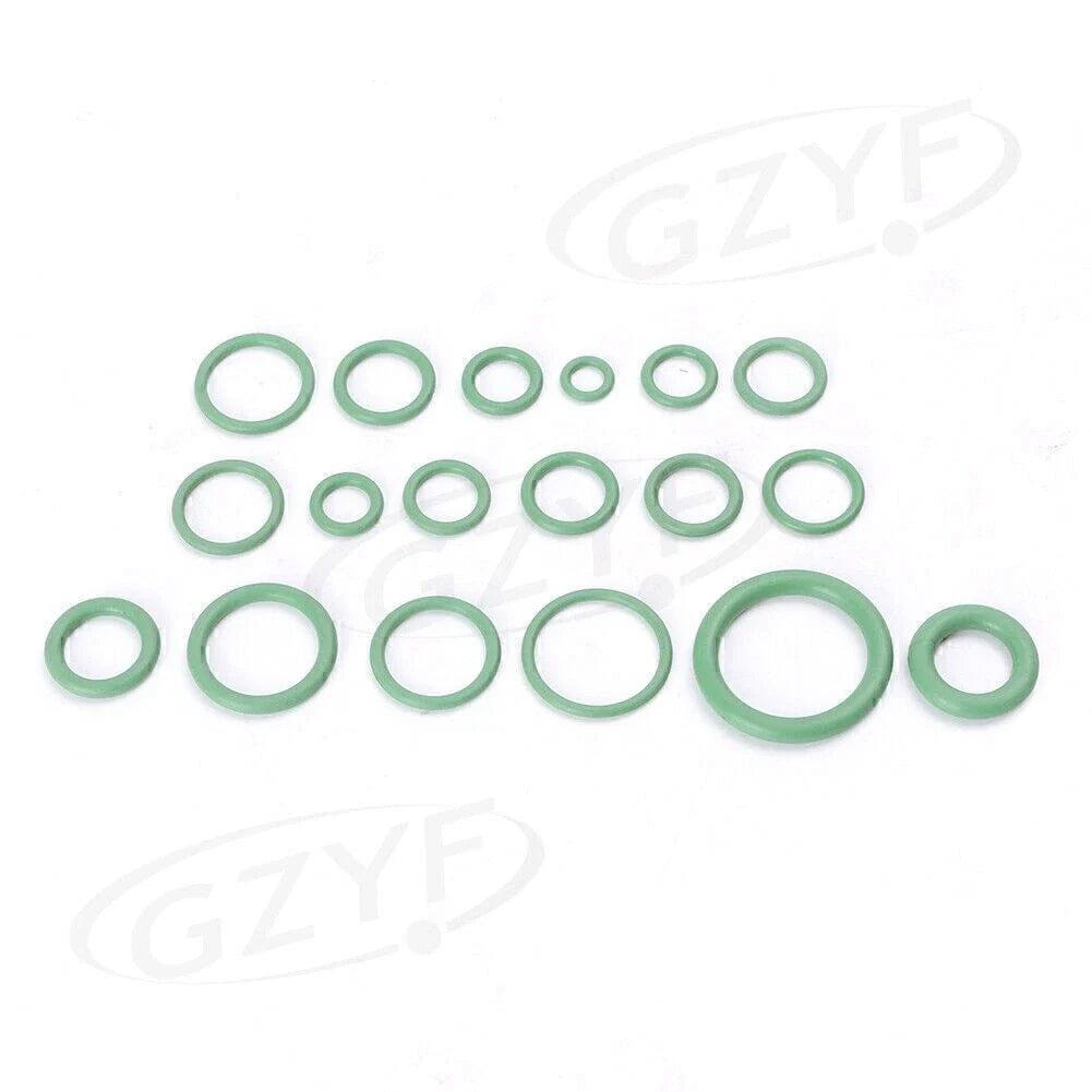 A/C System O Ring Seals Assortment Kit for Car HNBR (Fits Various Models)