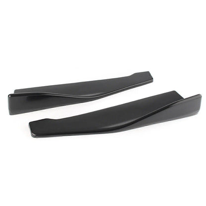 35cm ABS Bumper Spoiler Under Skirt Rocker Wings for Car SUV AUTO