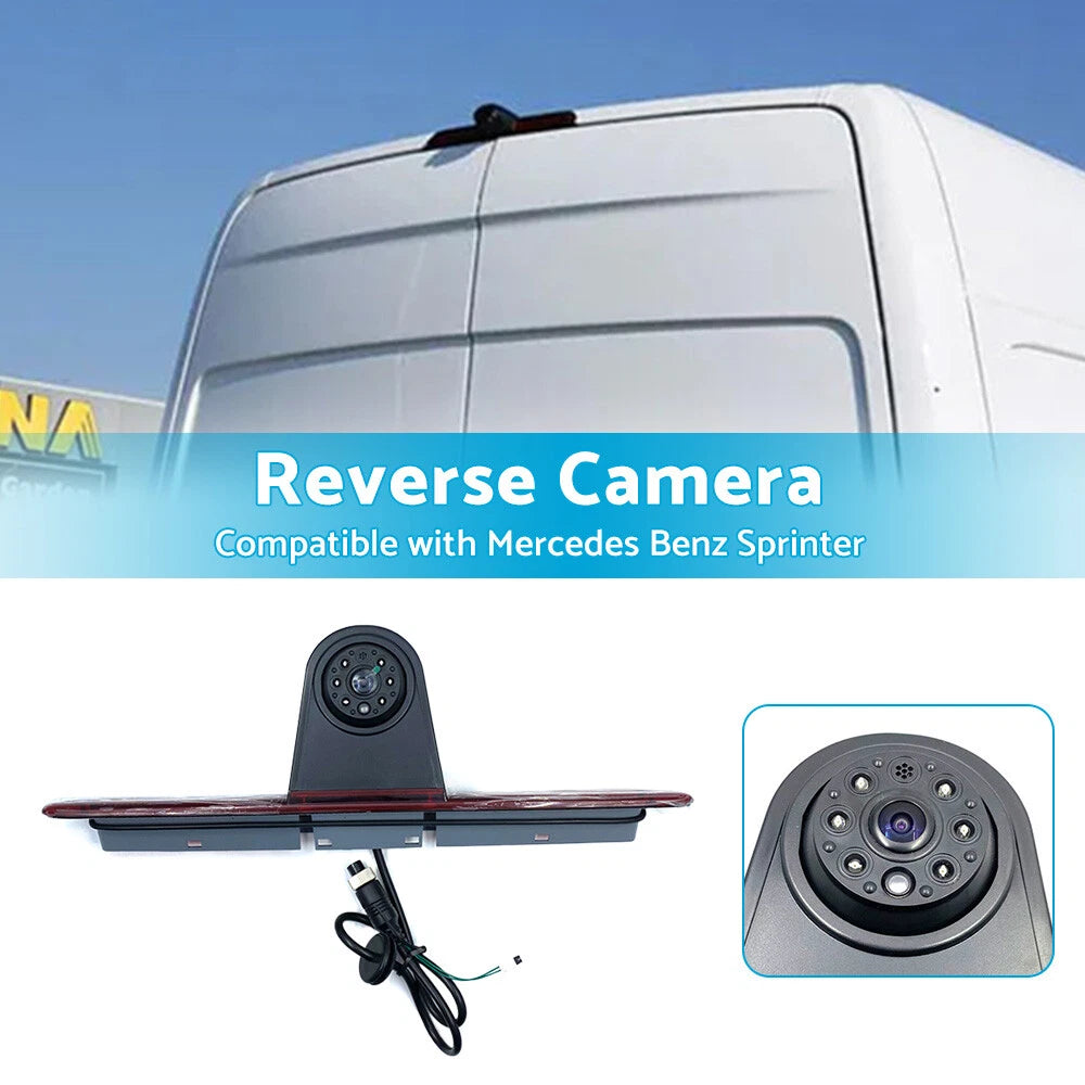 Rear View Backup Camera Brake Light for Mercedes Benz Sprinter (2007-2019)