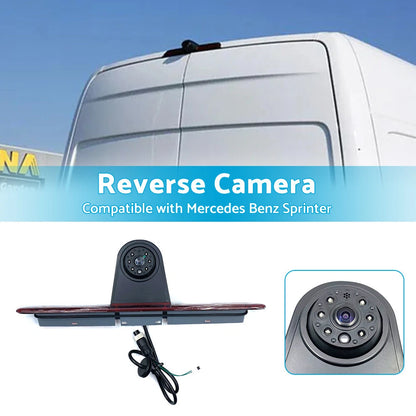 Rear View Backup Camera Brake Light for Mercedes Benz Sprinter (2007-2019)