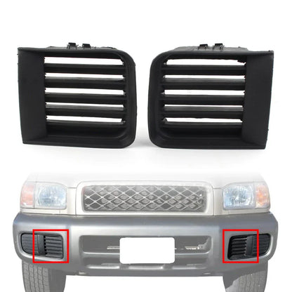 Front Bumper Fog Light Grille Covers for Nissan Pathfinder (1999-2004)