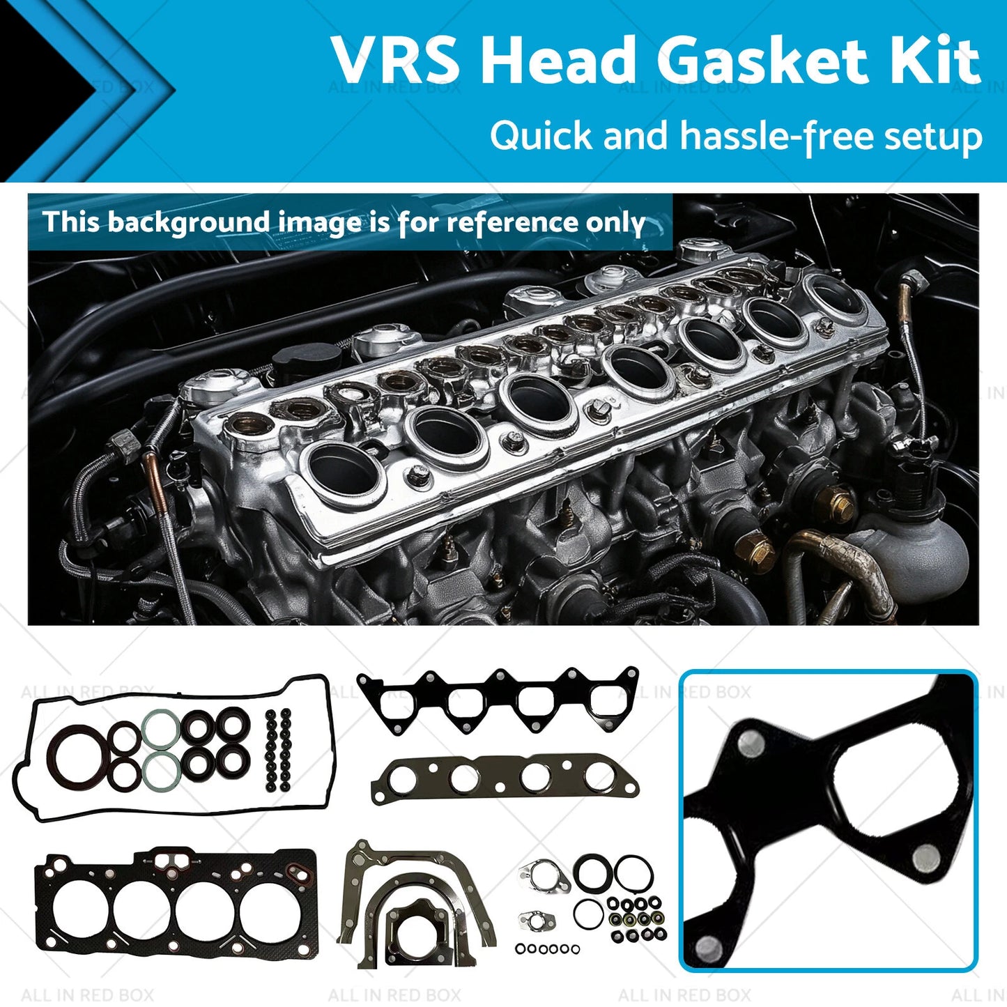 VRS Cylinder Head Gasket Set for Toyota Corolla AE101 AE111 1.6L (94-00)