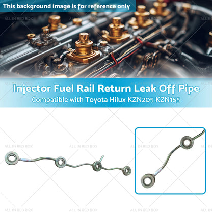 Fuel Injector Return Leak Off Pipe for Toyota Hilux KZN205 KZN165 (2005-2015)