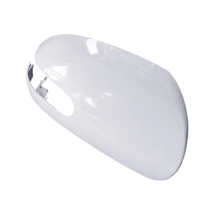 White Left & Right Side Door Mirror Cover Caps for Kia Forte (2009-2012)