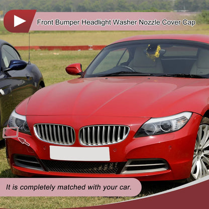 Bumper Trim Nozzle Cover for BMW Z4 (2009-2016) Silver Tone