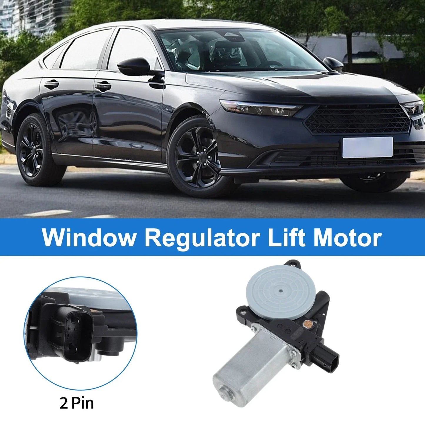 Power Window Regulator Lift Motor for Honda Accord Sedan (2008-2012)