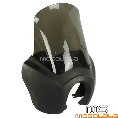 15" Windshield Extension Block Headlight Fairing for Harley Dyna FXDXT (2006-2017)