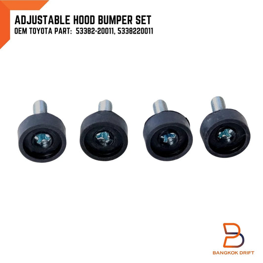 Adjustable Hood Bumper for Toyota Celica, Corolla, Corona, Hilux (1990-2002)