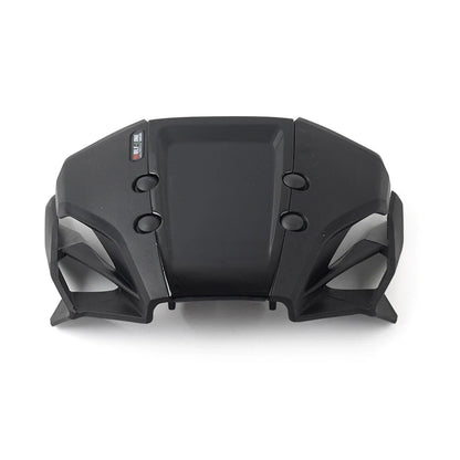 Black Motorcycle Front Windshield Visor for Honda CB650R (2019-2023)