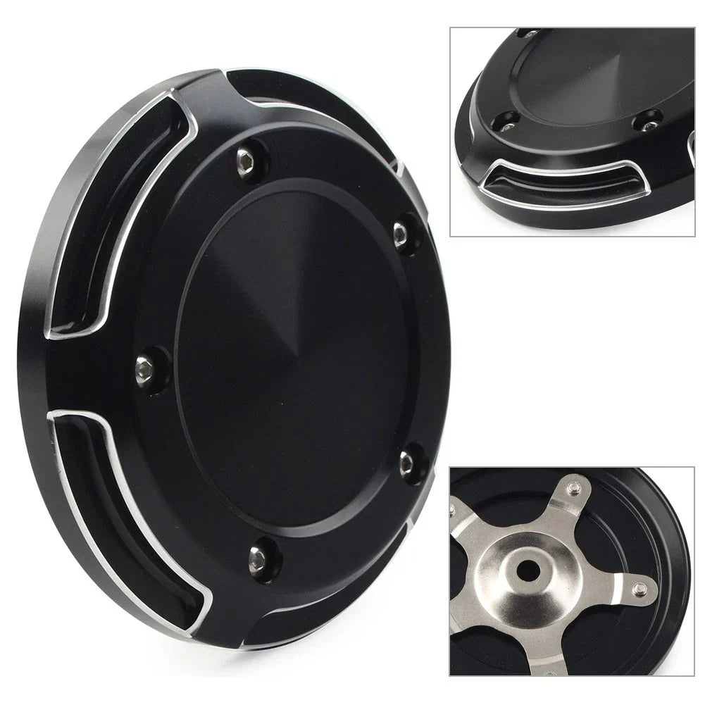 CNC Air Cleaner Insert for Harley Dyna Softail Touring Road King Glide Black
