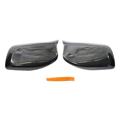 ABS M Style Side Mirror Cover Caps for BMW 5 6 Series (2003-2010)