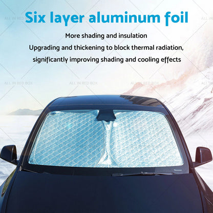 6 Layer Thick WindScreen Sun Shade for LDV G10 (2015-2025) UV Protection